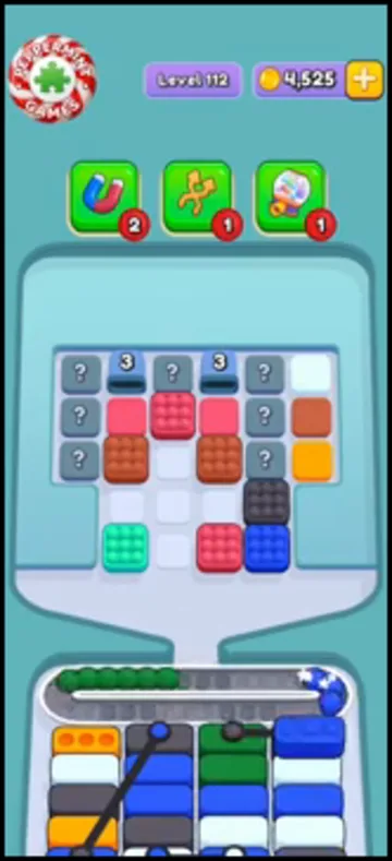 Marble Sort level 112 opening board — The Mystery-Wall Gauntlet Marble Sort level 112 opening board — The Mystery-Wall Gauntlet