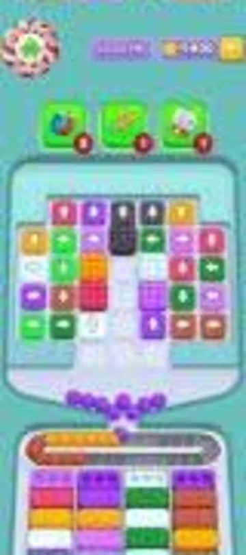 Marble Sort level 119 opening board — The Center-Chute Tray Marble Sort level 119 opening board — The Center-Chute Tray