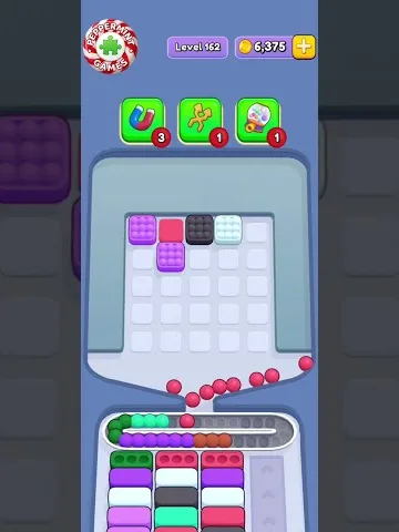 Marble Sort level 162 final board Marble Sort level 162 final board