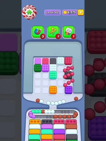 Marble Sort level 162 mid-solve board Marble Sort level 162 mid-solve board