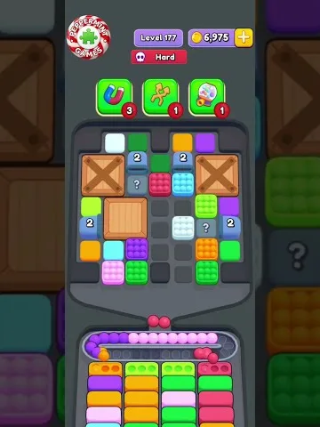 Marble Sort level 177 opening board — The Crate Sandwich