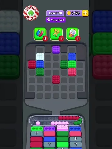 Marble Sort level 180 final board