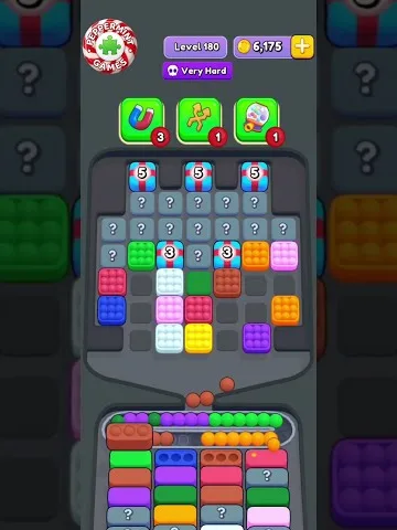 Marble Sort level 180 opening board — The Mystery-Sealed Tray