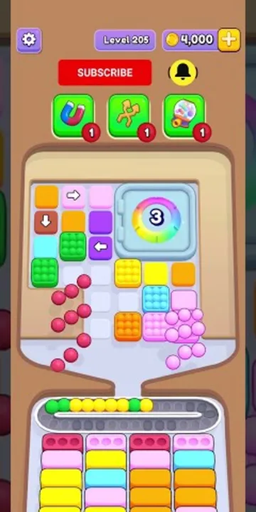 Marble Sort level 205 opening board — The Pre-Loaded Belt Marble Sort level 205 opening board — The Pre-Loaded Belt