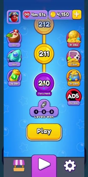 Marble Sort level 210 opening board — The Numbered Marble Tray Marble Sort level 210 opening board — The Numbered Marble Tray