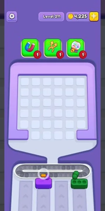 Marble Sort level 211 final board Marble Sort level 211 final board