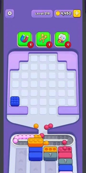 Marble Sort level 218 final board Marble Sort level 218 final board