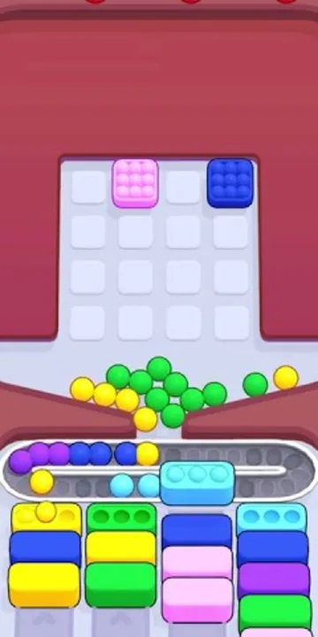 Marble Sort level 221 final board