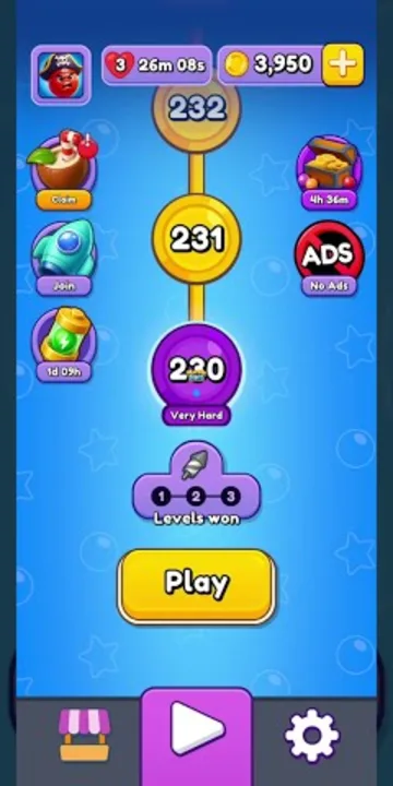 Marble Sort level 230 opening board — The Locked Tile Tray