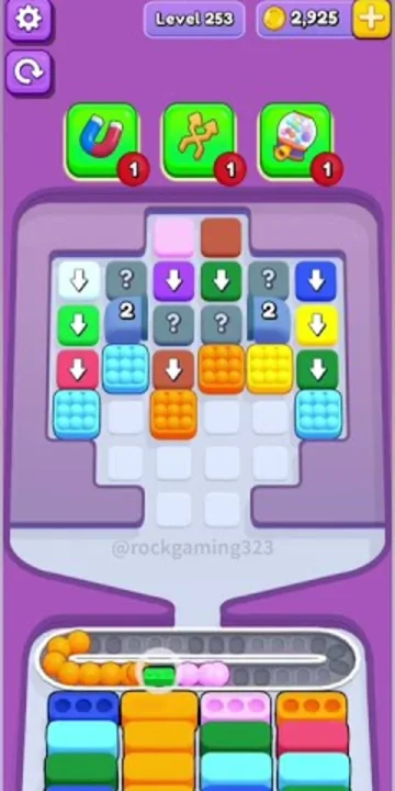 Marble Sort level 253 opening board — The Orange Flood Marble Sort level 253 opening board — The Orange Flood