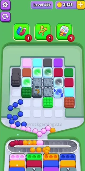 Marble Sort level 259 opening board — The Sealed Center Grid Marble Sort level 259 opening board — The Sealed Center Grid