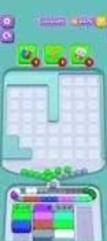 Marble Sort level 271 final board Marble Sort level 271 final board