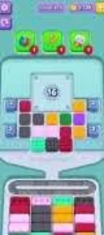 Marble Sort level 273 opening board — The Sixteen-Panel Gate Marble Sort level 273 opening board — The Sixteen-Panel Gate