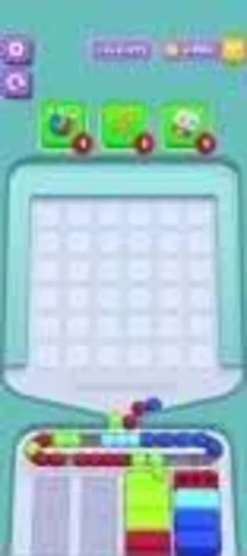 Marble Sort level 275 final board