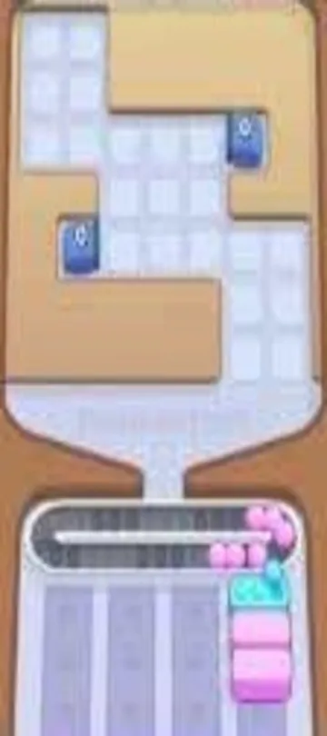 Marble Sort level 276 final board