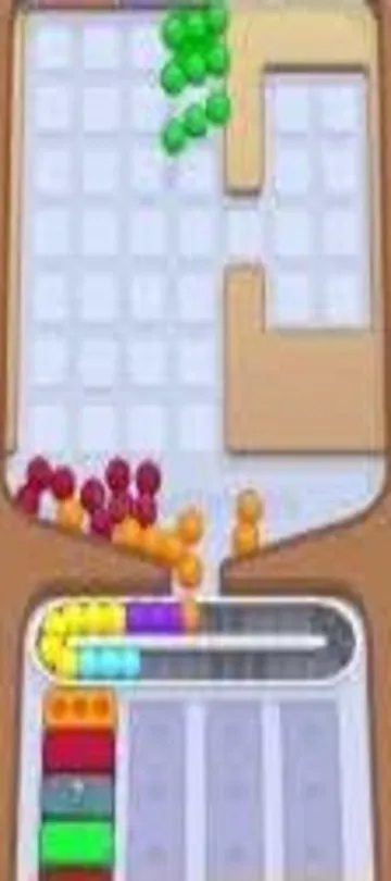 Marble Sort level 279 final board