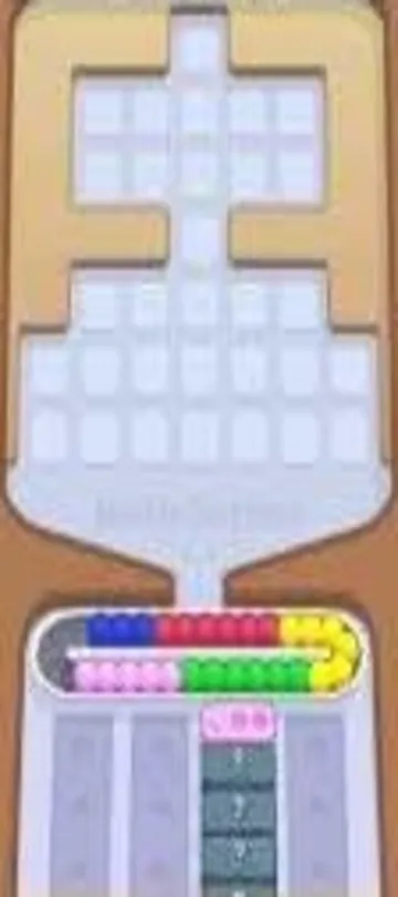 Marble Sort level 286 final board