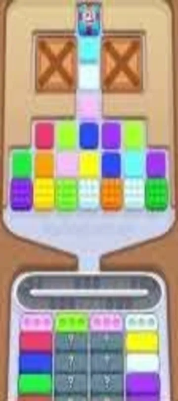 Marble Sort level 286 opening board — Numbered Blocker Trap and Early Bait