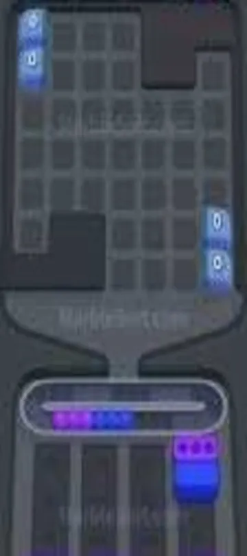 Marble Sort level 287 final board