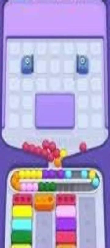 Marble Sort level 288 final board