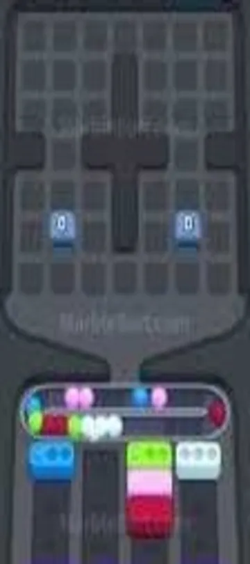 Marble Sort level 290 final board