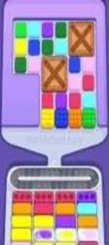 Marble Sort level 291 opening board — Arrow Box Web