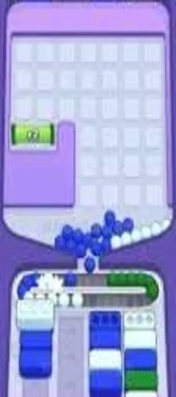 Marble Sort level 295 final board Marble Sort level 295 final board