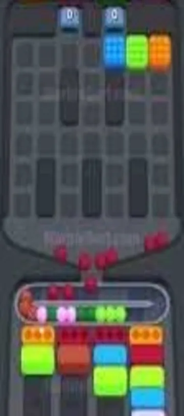 Marble Sort level 297 final board