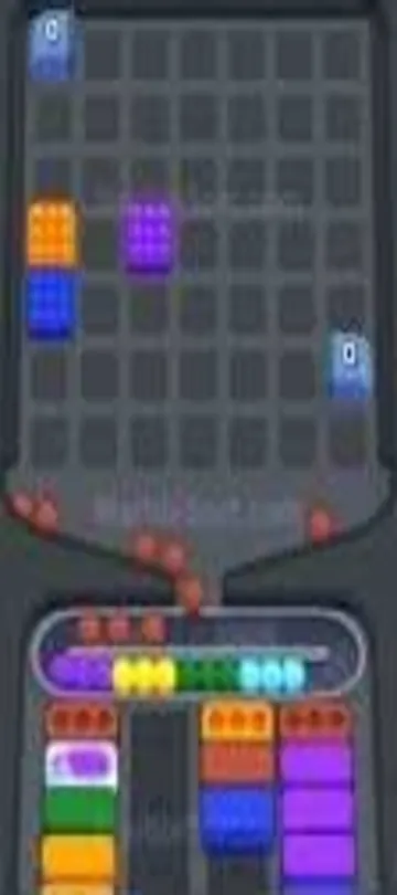 Marble Sort level 300 final board