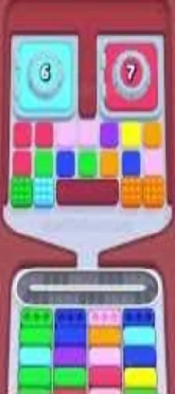 Marble Sort level 303 opening board — Surprise Bag and Iced Box Trap