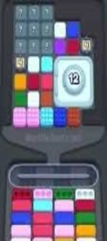 Marble Sort level 304 opening board — Iced Box and Gift Box Trap