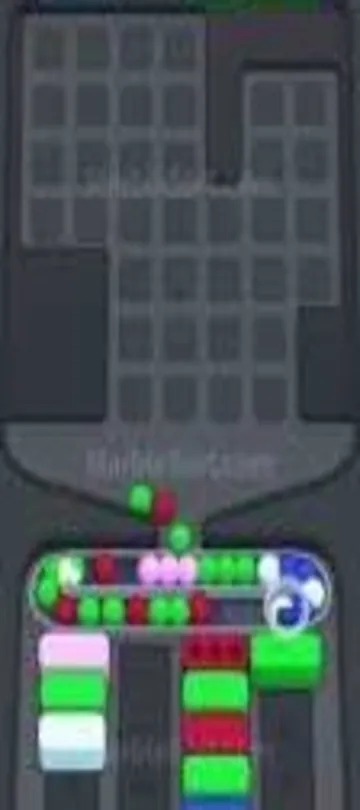 Marble Sort level 307 final board