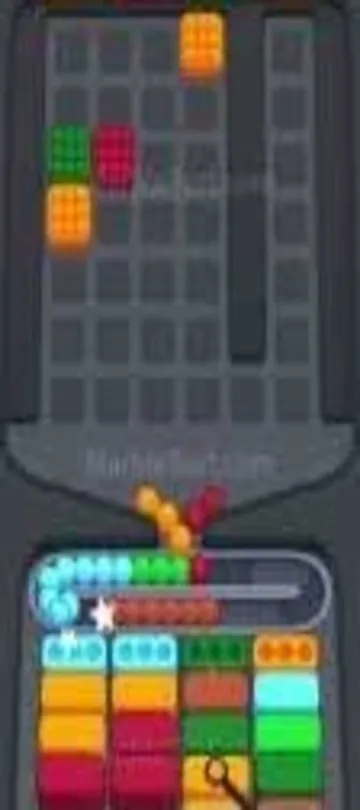Marble Sort level 310 final board