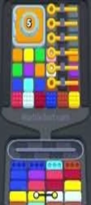 Marble Sort level 310 opening board — Hidden Box and Crate Wall