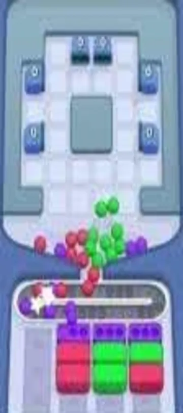 Marble Sort level 311 final board