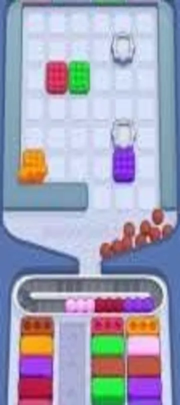 Marble Sort level 313 final board