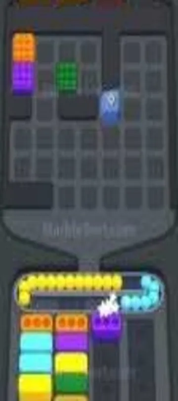 Marble Sort level 314 final board Marble Sort level 314 final board