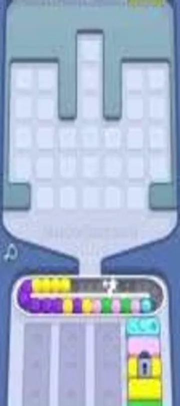 Marble Sort level 315 final board