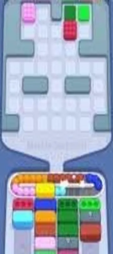 Marble Sort level 318 final board