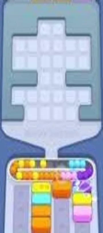 Marble Sort level 319 final board