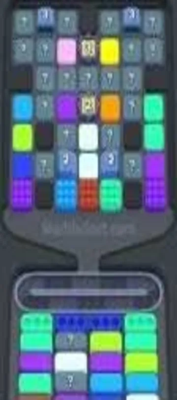 Marble Sort level 320 opening board — Giant Center Crate and Purple Priority