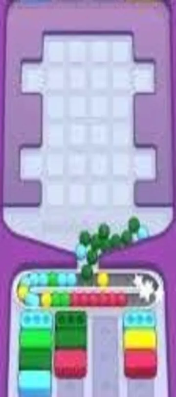 Marble Sort level 323 final board