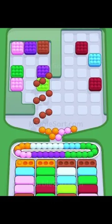 Marble Sort level 331 final board