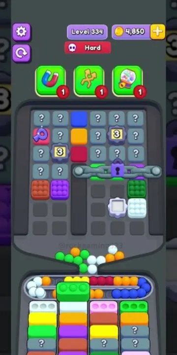 Marble Sort level 334 opening board — The Sealed Tray Marble Sort level 334 opening board — The Sealed Tray