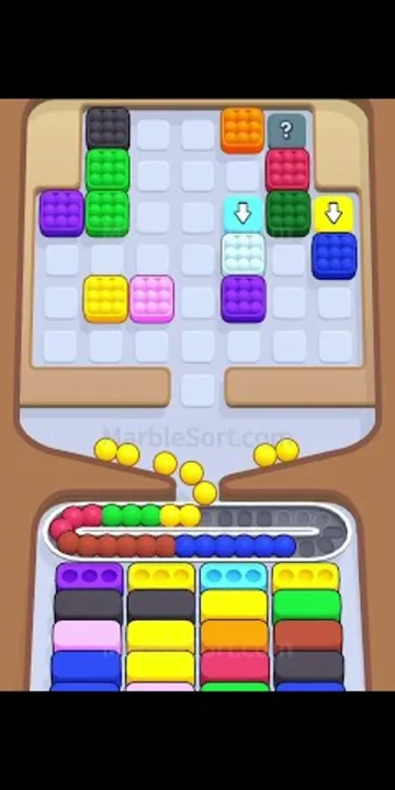 Marble Sort level 359 mid-solve board Marble Sort level 359 mid-solve board