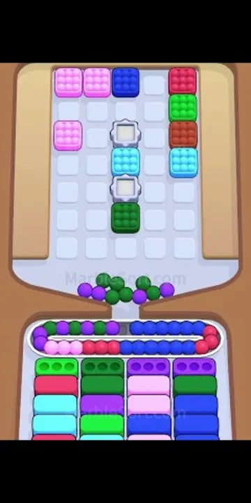 Marble Sort level 362 final board
