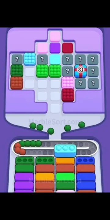 Marble Sort level 365 opening board — The Half-Sealed Receiver Row Marble Sort level 365 opening board — The Half-Sealed Receiver Row