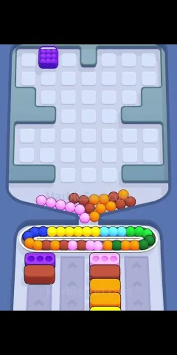 Marble Sort level 395 final board