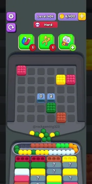 Marble Sort level 404 final board