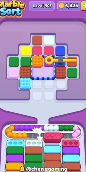 Marble Sort level 405 opening board — The Locked-Heart Grid Marble Sort level 405 opening board — The Locked-Heart Grid